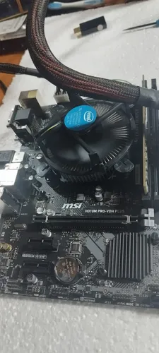 Kit Placa Msi Lga 1151, Proce Core I7 9700 8gb Ddr4 Usado Negro - Imagen 6