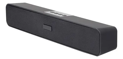 Soundbar Bluetooth Membrana, Sistema Portátil Subwoofer Negro