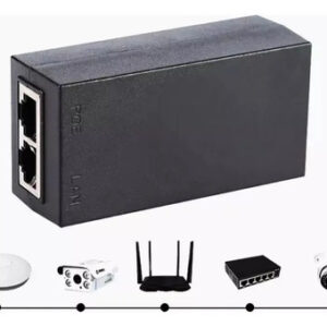 Inyector Poe 48v 0.5a 24w 10/100/1000mbps Capacidad Gigalan