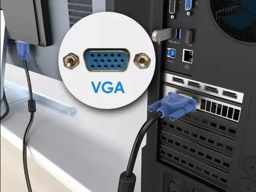 Cable De Video Vga 15x15 Pines 1.8mts- 10 Unidades - Imagen 2
