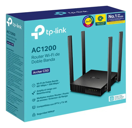 Archer C50 Router Inalámbrico De Doble Banda Ac1200 - Imagen 4