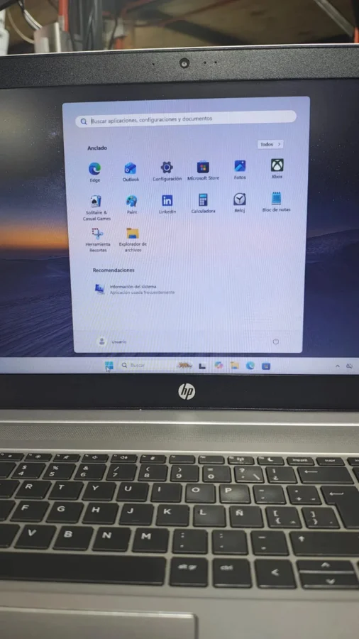 Notebook Hp Probook 450 G6 Core I5 Ssd256 M2, 16gb Win11 Pro Plateado - Imagen 6