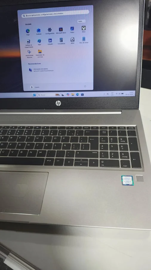 Notebook Hp Probook 450 G6 Core I5 Ssd256 M2, 16gb Win11 Pro Plateado - Imagen 7
