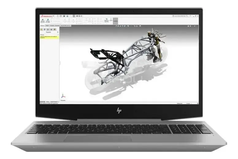 Notebook Hp Zbook 15vg5, I7-9750h 32gb Ram Quadro P600 4gb Gris - Imagen 3