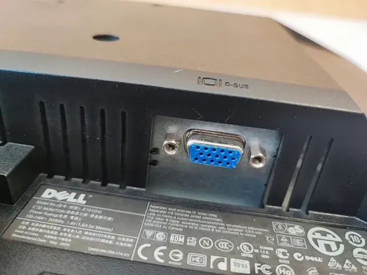 Detalle de Monitor Dell E1910HC