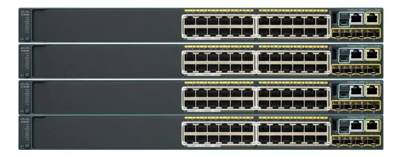 Detalle de Switch Cisco WS-C2960S-24PS-L