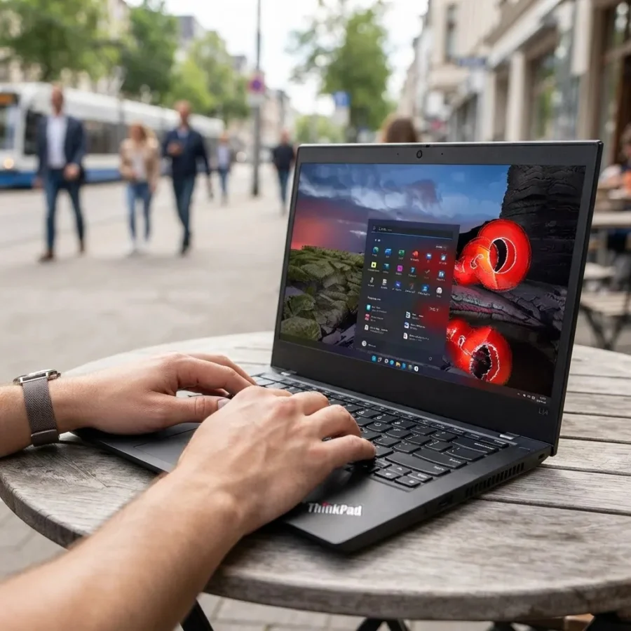 Lenovo Thinkpad T460 Notebook Core I7 8gb 120gb Ssd Grado B Negro - Imagen 3