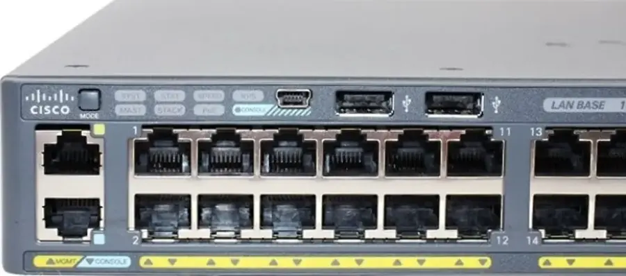 Detalle de Switch Cisco Catalyst 2960-X