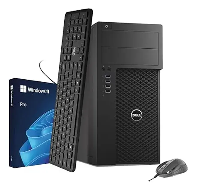 Workstation Dell Precision 3620 Core I7 28gb Ssd 512gb +1tb 512 Gb 28 Gb Radeon Wx3100 - Imagen 3